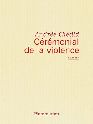cover image of Cérémonial de la violence